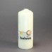 Bolsius Candles - 15cm x 6cm Ivory Pillar Candles